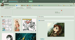 Desktop Screenshot of gaiakun.deviantart.com
