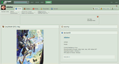 Desktop Screenshot of aileine.deviantart.com
