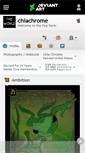 Mobile Screenshot of chiachrome.deviantart.com