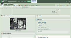 Desktop Screenshot of doctor-meowzie.deviantart.com