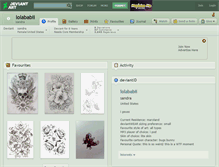 Tablet Screenshot of lolababii.deviantart.com