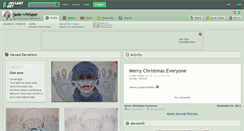Desktop Screenshot of jade-whisper.deviantart.com