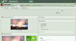 Desktop Screenshot of mariocesar.deviantart.com