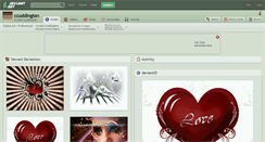 Desktop Screenshot of ccuddington.deviantart.com