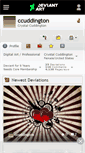 Mobile Screenshot of ccuddington.deviantart.com