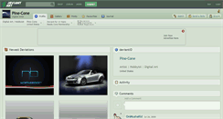 Desktop Screenshot of pine-cone.deviantart.com