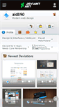 Mobile Screenshot of ald890.deviantart.com