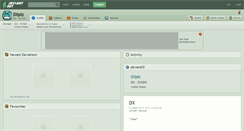 Desktop Screenshot of dxplz.deviantart.com