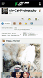 Mobile Screenshot of ally-cat-photography.deviantart.com