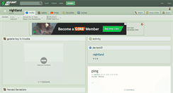 Desktop Screenshot of nightland.deviantart.com