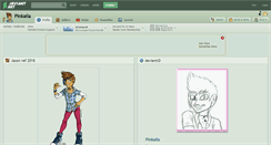 Desktop Screenshot of pinkaila.deviantart.com