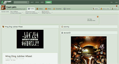 Desktop Screenshot of cuun-yaim.deviantart.com