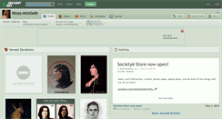 Desktop Screenshot of ninzz-minigoth.deviantart.com