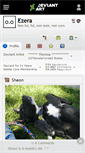 Mobile Screenshot of ezera.deviantart.com