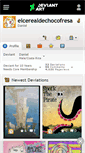Mobile Screenshot of elcerealdechocofresa.deviantart.com