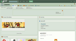 Desktop Screenshot of chaoslein.deviantart.com