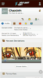 Mobile Screenshot of chaoslein.deviantart.com