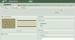 Desktop Screenshot of feelingblues.deviantart.com