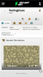 Mobile Screenshot of feelingblues.deviantart.com