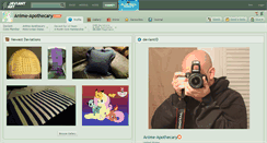 Desktop Screenshot of anime-apothecary.deviantart.com