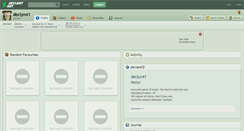 Desktop Screenshot of declyn41.deviantart.com