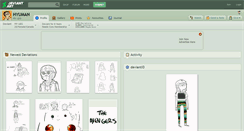 Desktop Screenshot of hyuman.deviantart.com