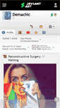 Mobile Screenshot of demachic.deviantart.com