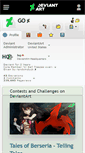 Mobile Screenshot of go.deviantart.com