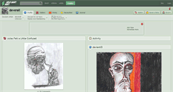 Desktop Screenshot of deverall.deviantart.com