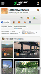 Mobile Screenshot of littlesilverbones.deviantart.com