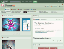 Tablet Screenshot of chilledsoap.deviantart.com