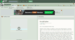 Desktop Screenshot of mezzoforte.deviantart.com