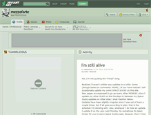 Tablet Screenshot of mezzoforte.deviantart.com