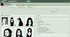 Desktop Screenshot of nayonatsuki.deviantart.com