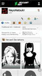 Mobile Screenshot of nayonatsuki.deviantart.com
