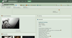 Desktop Screenshot of keyboard-monkey.deviantart.com