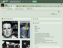 Tablet Screenshot of kyas.deviantart.com