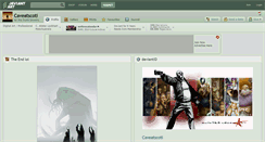 Desktop Screenshot of caveatscoti.deviantart.com