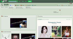 Desktop Screenshot of kyrus86.deviantart.com