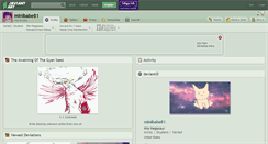 Desktop Screenshot of minibabe81.deviantart.com