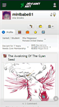 Mobile Screenshot of minibabe81.deviantart.com