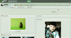Desktop Screenshot of nanatsu.deviantart.com