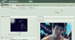 Desktop Screenshot of kagekia.deviantart.com