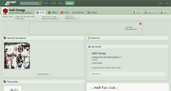 Desktop Screenshot of mar-omega.deviantart.com