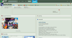 Desktop Screenshot of anime-fantasy.deviantart.com
