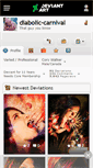 Mobile Screenshot of diabolic-carnival.deviantart.com