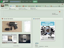 Tablet Screenshot of d0ink.deviantart.com