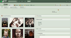 Desktop Screenshot of esnapo.deviantart.com