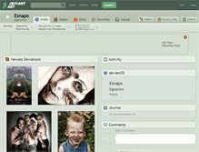 Tablet Screenshot of esnapo.deviantart.com