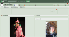 Desktop Screenshot of empressofsquee.deviantart.com
